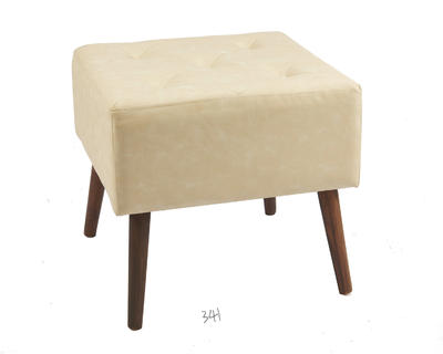 Wooden Soft Leather Stool Wholesale