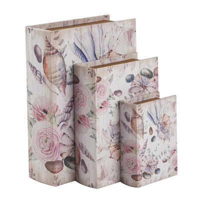 Conch Pattern Book Shaped Boxes Wholesale
