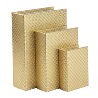 Gold Book Shaped Box Wholesale