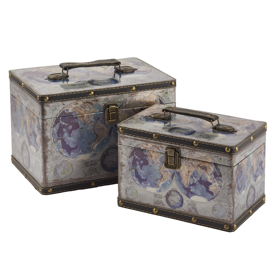 Vintage Style Mini Suitcases Box Wholesale