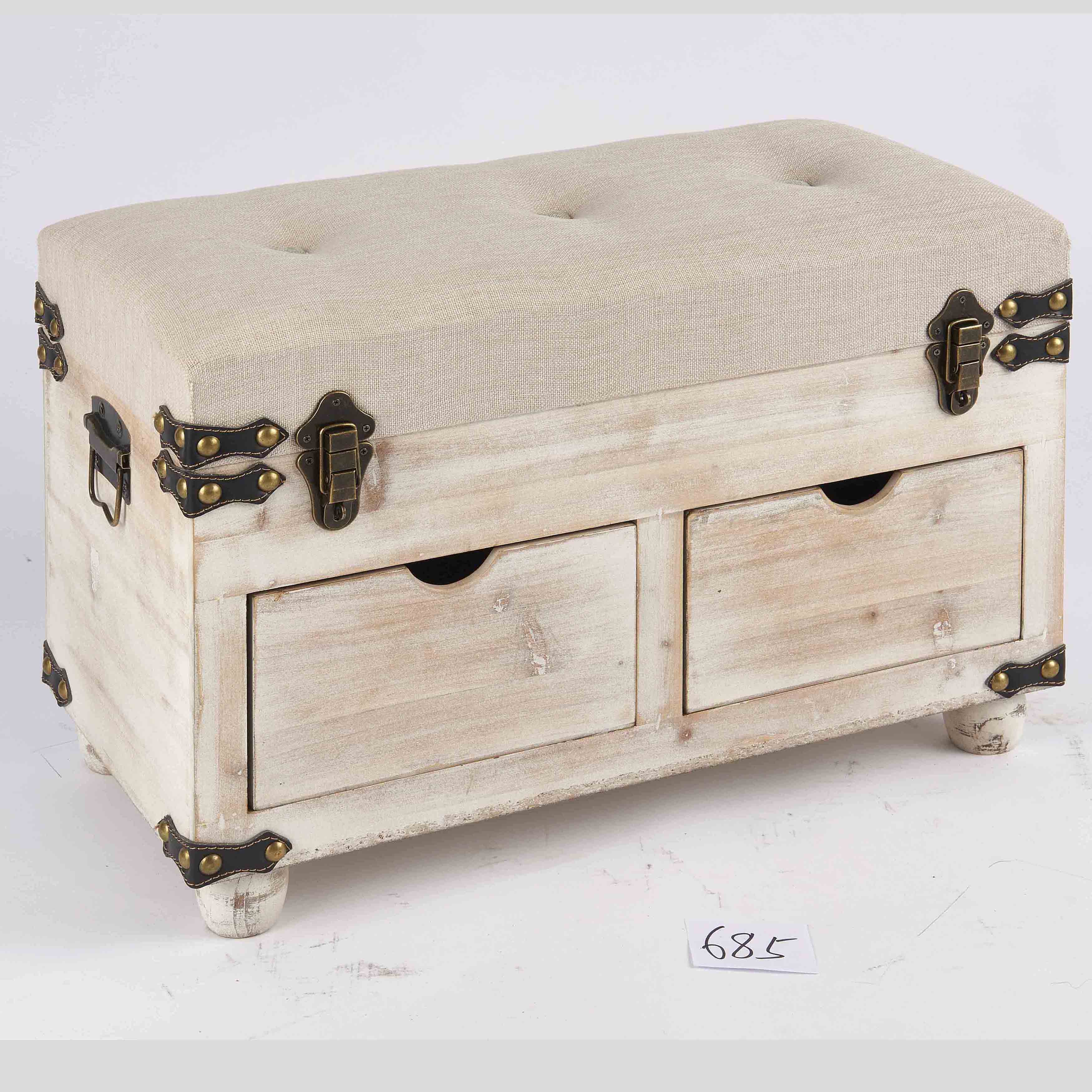 Wooden Storage Cabinet & Stool Wholesale