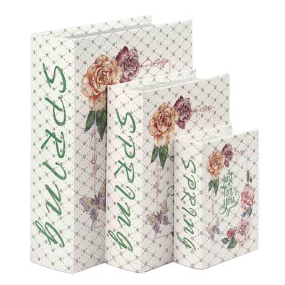 Vintage Floral Design Book Box Wholesale
