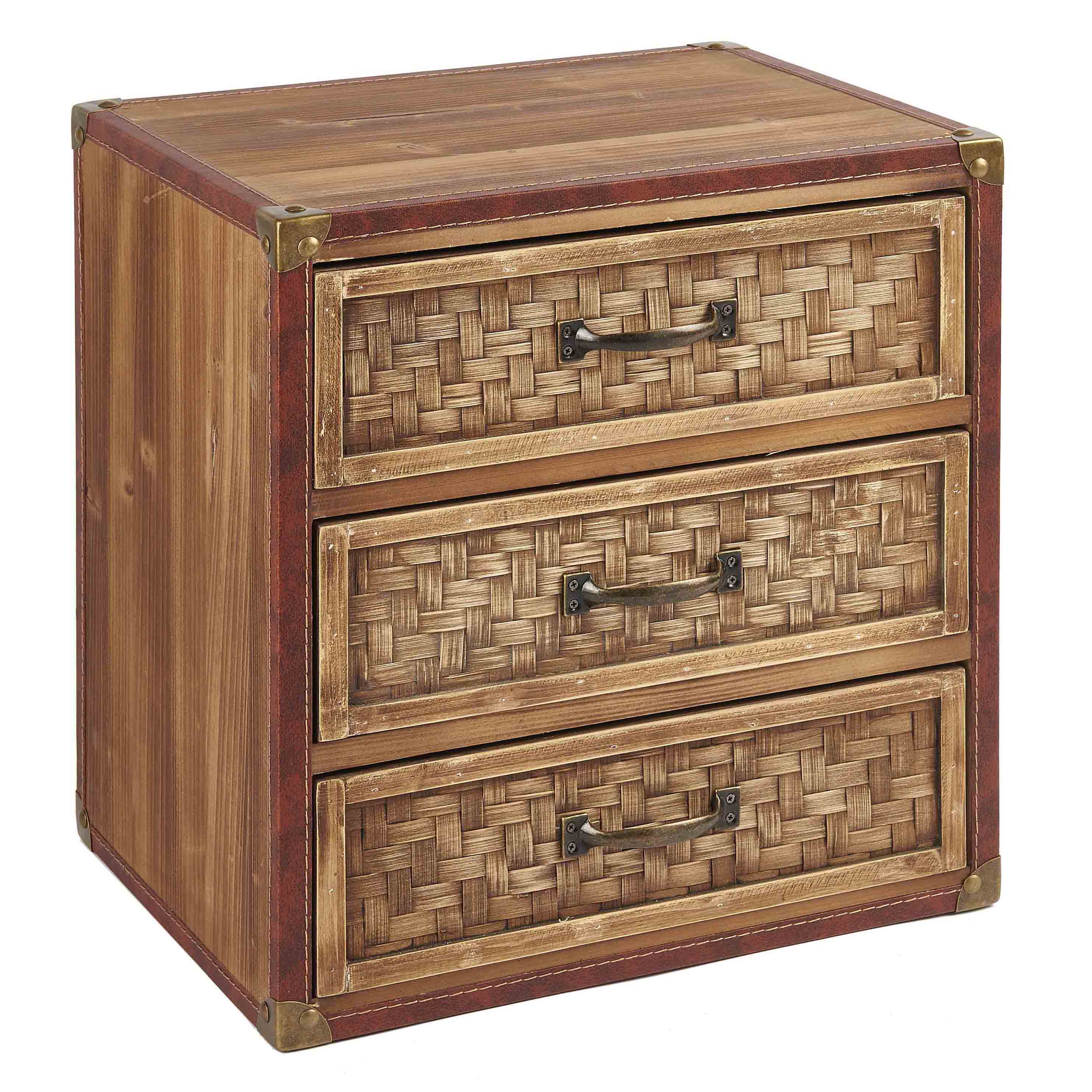 Bamboo Weaving Chest of Drawers Wholesale