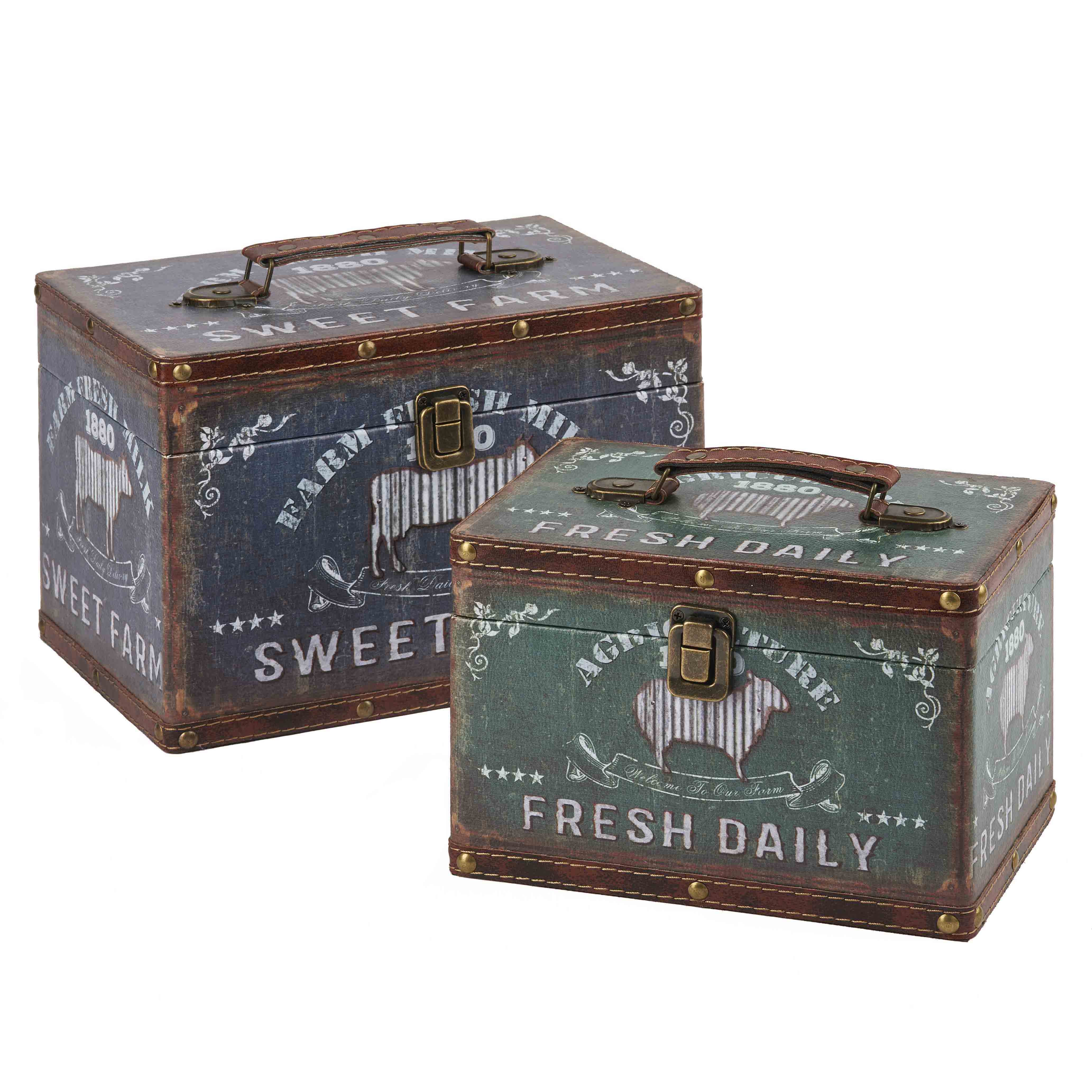 Vintage Suitcase Boxes Wholesale