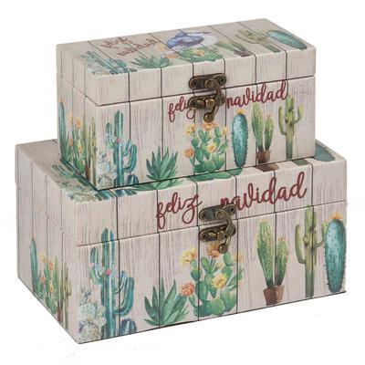 Adorable Plants Patterned boxes Wholesale
