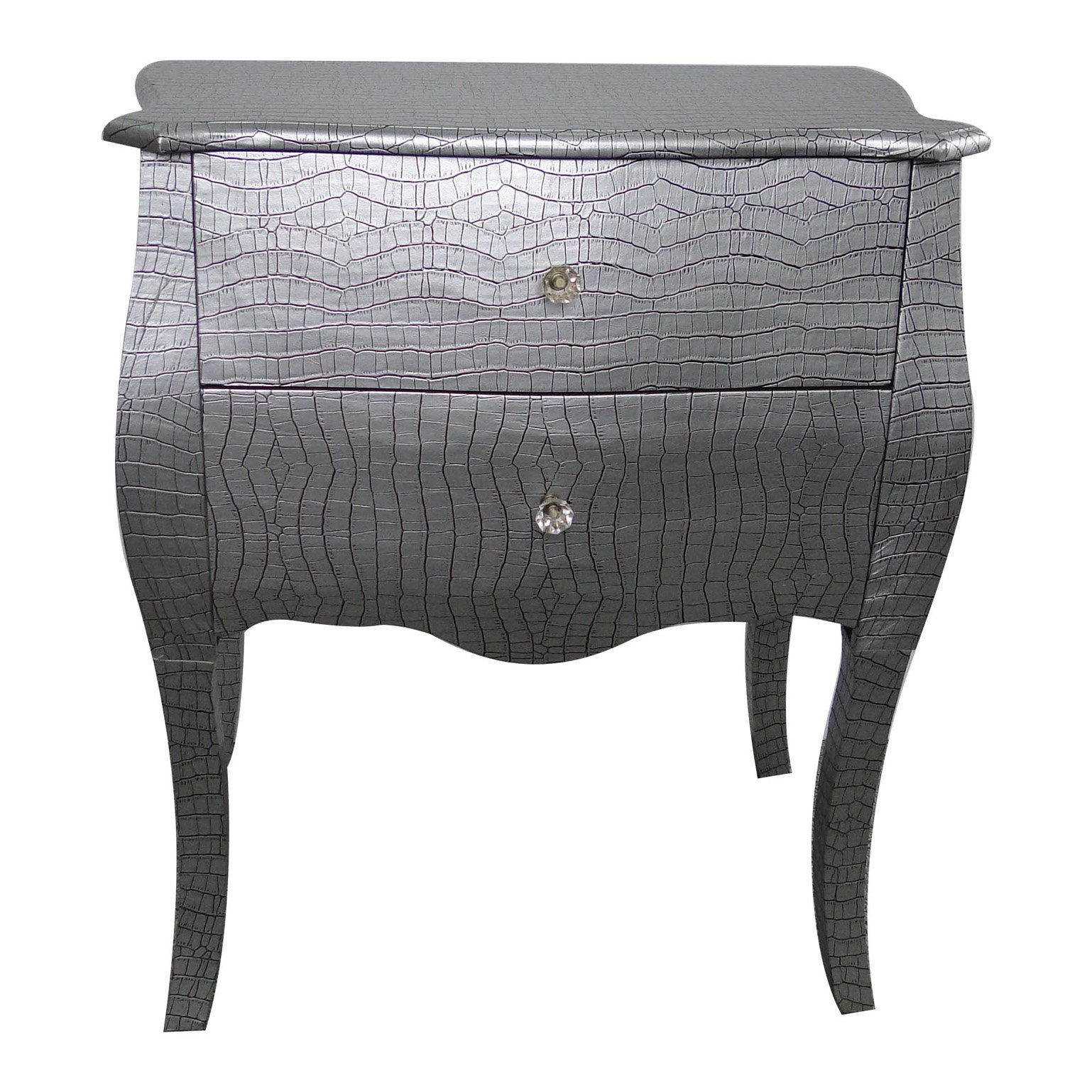 Silver Nightstand NT13267