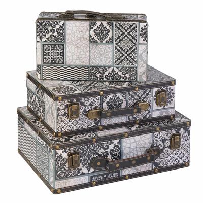 Patterned Suitcases SJ15402