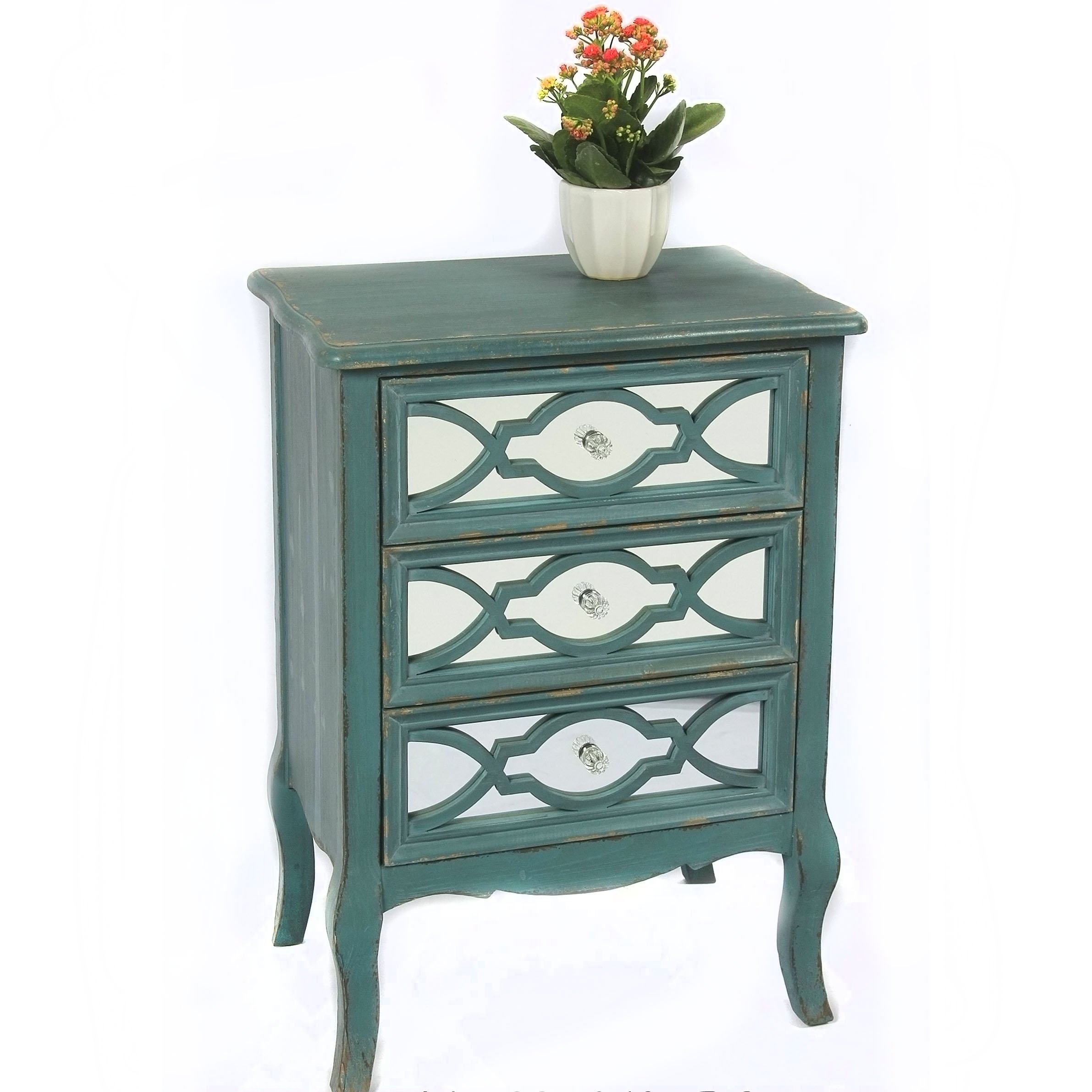 Green Chest of Drawers 15KDF15264