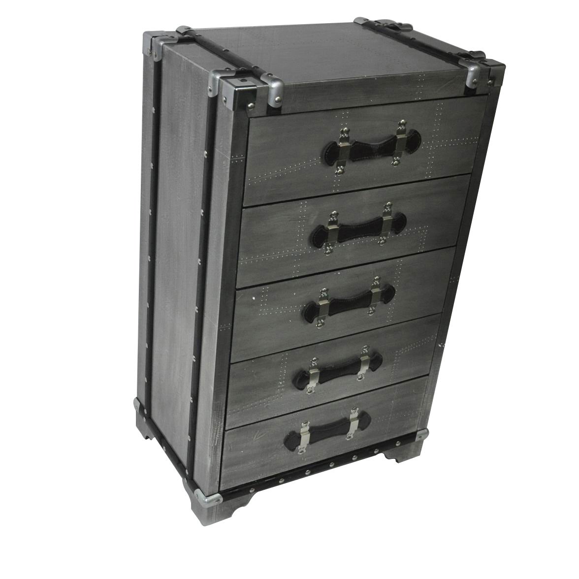 Silver Chest Drawers 15KDF15018