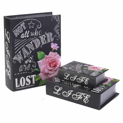 Wholesale Floral Book Box SJ15496
