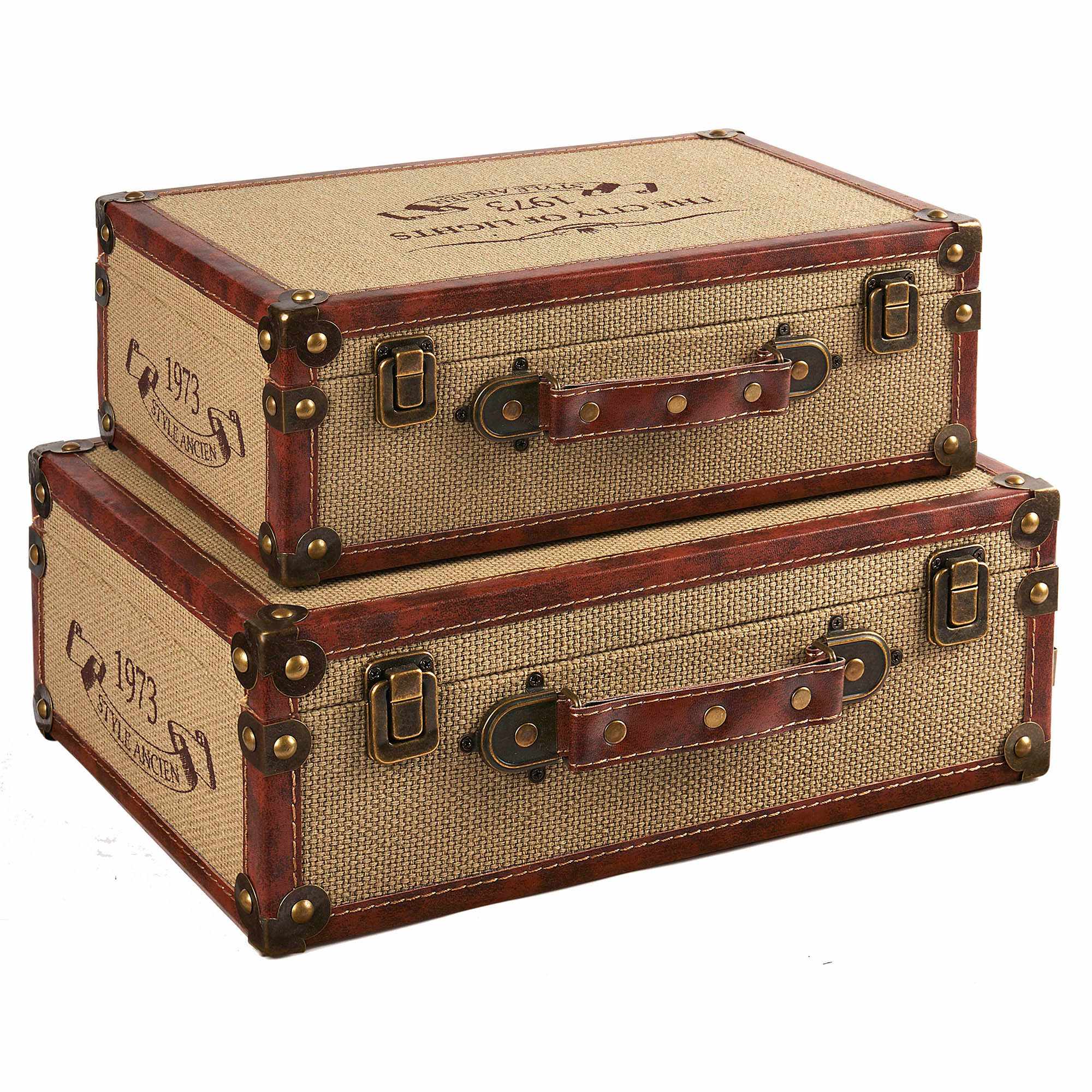 Wholesale Wooden Suitcases SJ16471