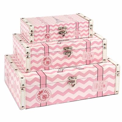 Pink Storage Boxes Wholesale SJ16434