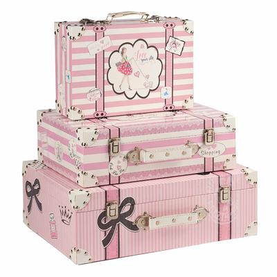 Pink Suitcase Set Wholesale SJ16458