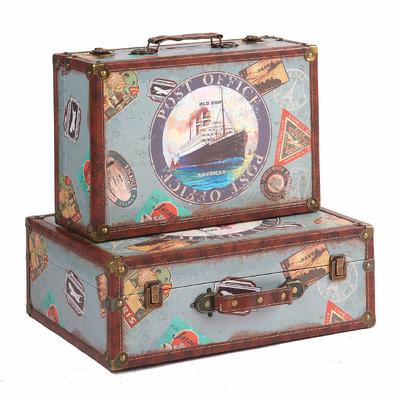 Custom Vintage Leather Suitcases Wholesale SJ16585