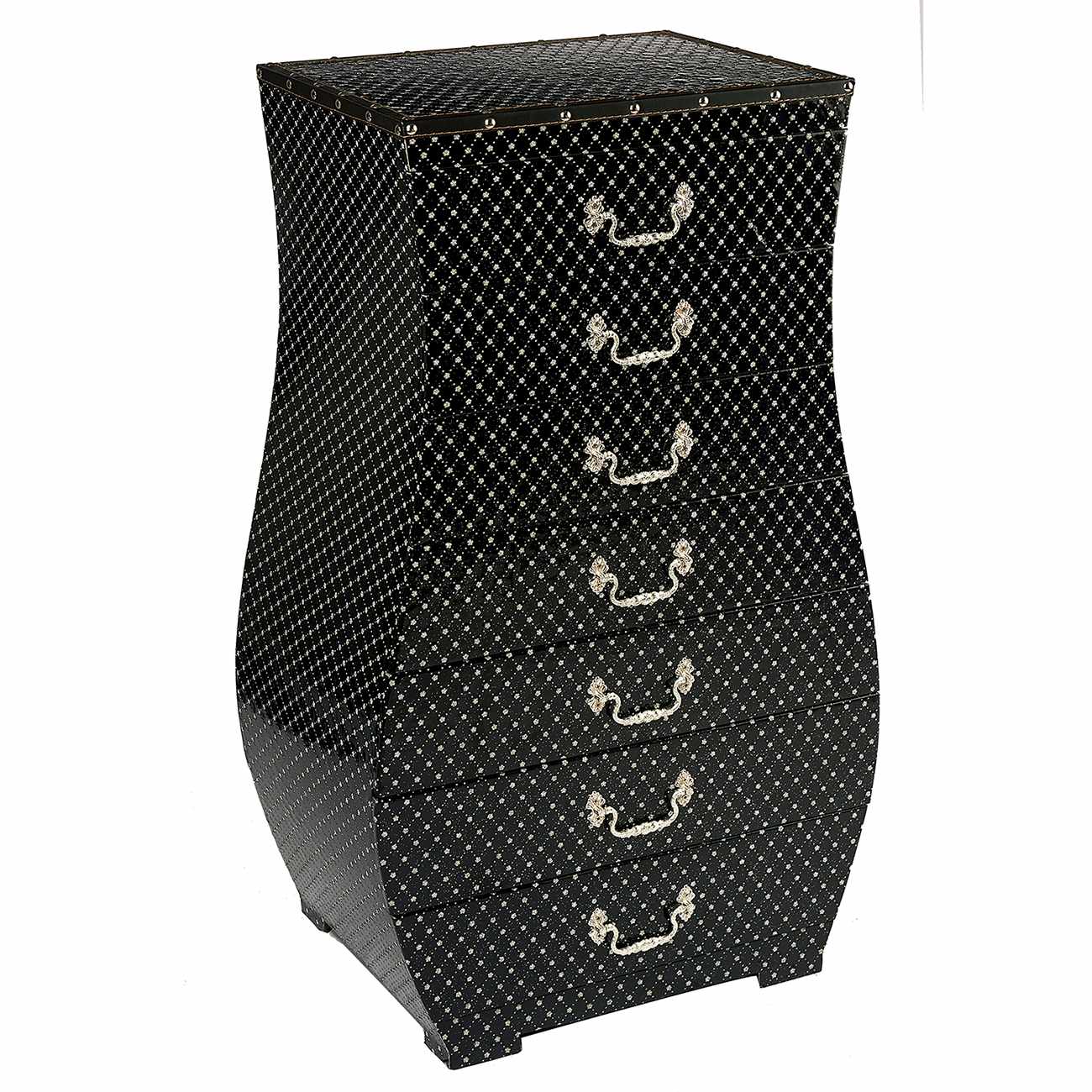 Black Chest of  Drawers Wholesale SJ16326