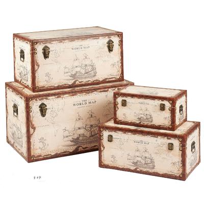 Wooden Treasure Chest Boxes Wholesale