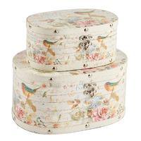 Round Wooden Boxes Wholesale