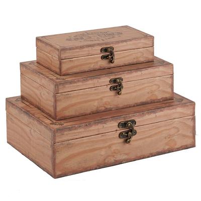 Wooden Trinket Boxes Set Wholesale